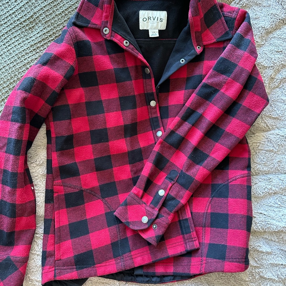 super warm buffalo plaid flannel